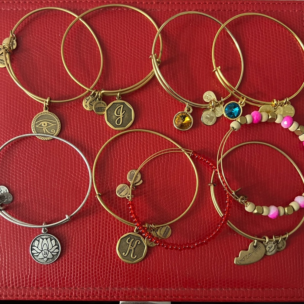 Alex and Gold and Silver bracelets